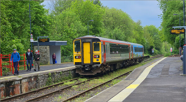 Stopped at Llandeilo