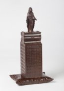 'MAIN LINE'  Bronze  51h x 27 x 18cms