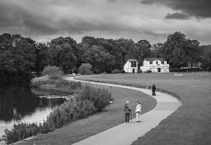Riverside Conversation