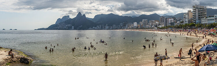 Life Along Ipanema Beach