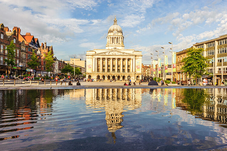 Slab Square Reflections