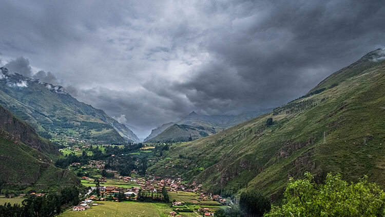 Storm Gathering Over Sacred Valley
