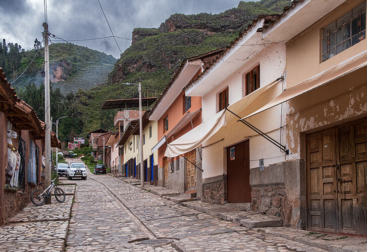 Quiet Andean Street