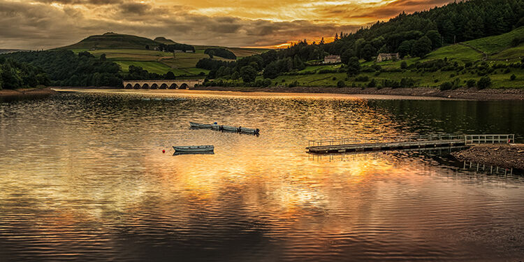 Ladybower Sunset
