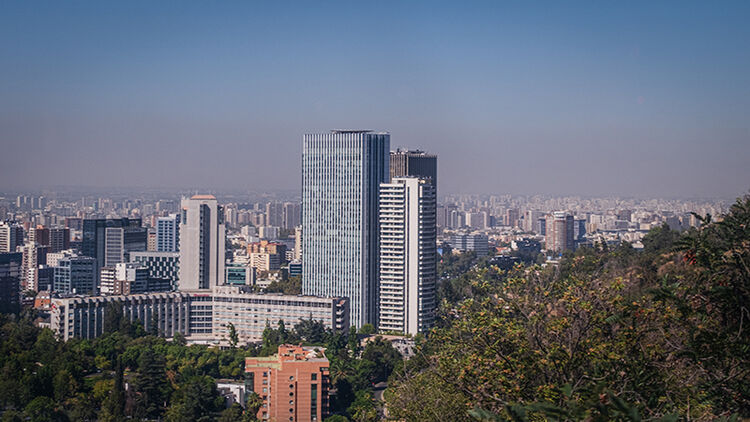 Skyline in Haze