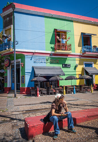 La Boca's Living Palette