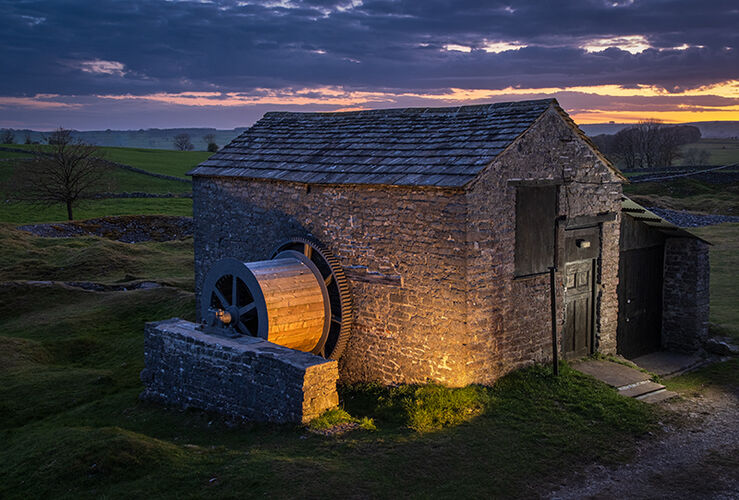 MILL AT DUSK