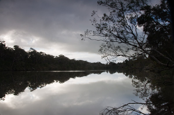 river reflection