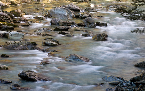 All the rivers run...