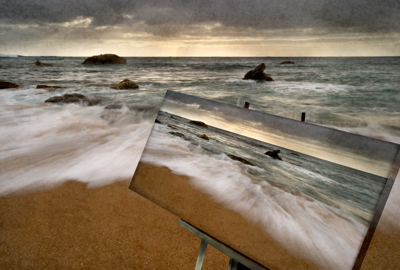 artist at work