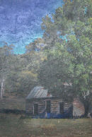 cottage in photo oils