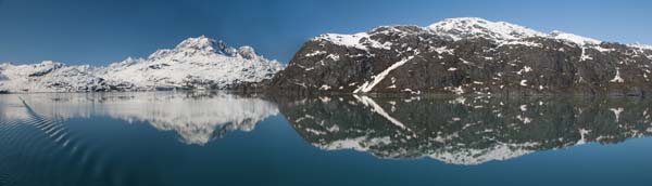Glacier Bay panorama