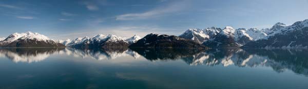 Glacier Bay panorama
