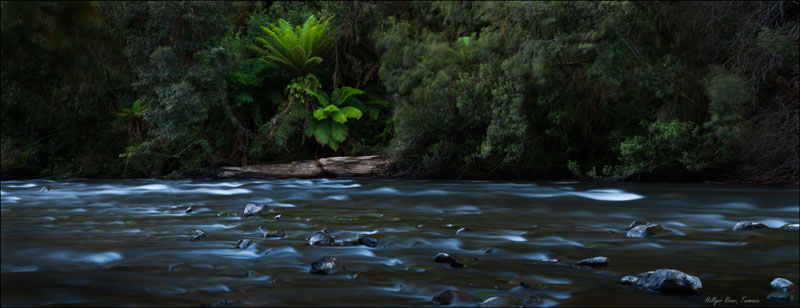 Hellyer River panorama