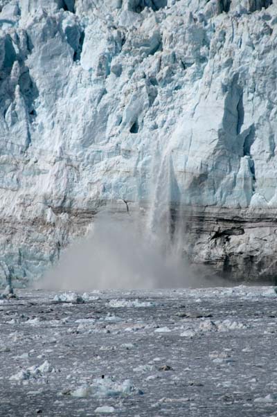Glacier calving