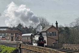 Crossing Bewdley Viaduct