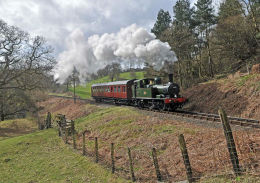 1450 on the Severn Valley Railway 