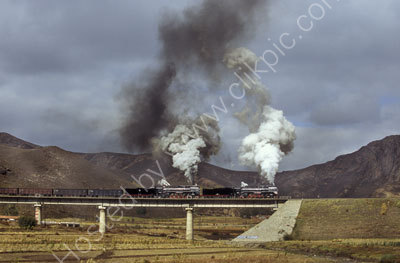 Heading up to the viaduct.