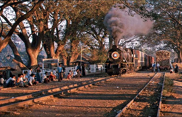 Departure near Pyinmana