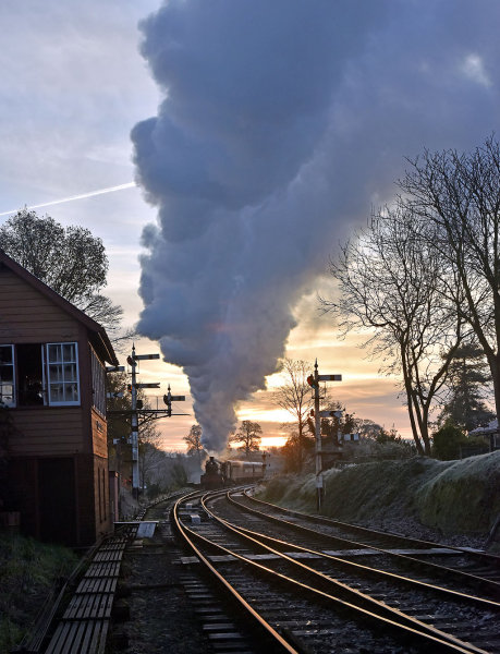 Approaching Bewdley