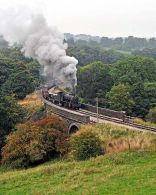 The viaduct with Low Wood in the background