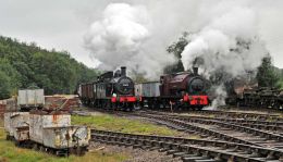 Shunting at the Colliery