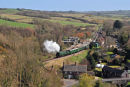 Departure from Corfe Castle.