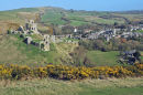 Departure from Corfe Castle.