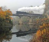 Crossing a river outside Dubrov.