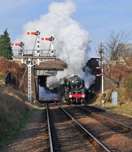 Departure from Loughborough