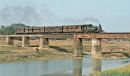A bridge on the Katwa narrow gauge system in 1993