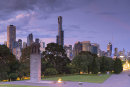 Skyline from Shrine of Remembrance, Melbourne