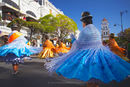 Dancers at festival, Sucre, Bolivia
