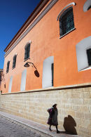Woman in street, Potosi