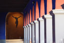 Christ statue in San Francisco Church, La Paz