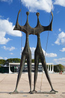 Two Labourers sculpture, Brasilia