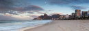 Ipanema beach at dawn, Rio de Janeiro