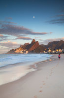 Ipanema beach at dawn, Rio de Janeiro