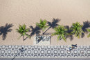 Aerial view of Ipanema beach, Rio de Janeiro
