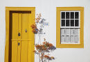 Colourful door and window, Tiradentes