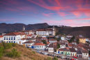 Ouro Preto at sunset