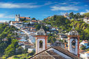 Hillside churches, Ouro Preto, Brazil
