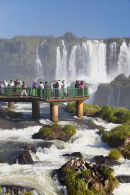 Walkway at Iguacu Falls