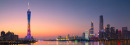 Guangzhou at sunset, China