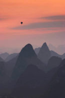 Hot Air Balloon, Yangshuo, Guangxi