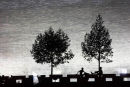 City Wall Silhouettes, Xian, Shaanxi