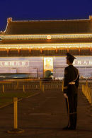 Standing Guard, Tiananmen Square, Beijing