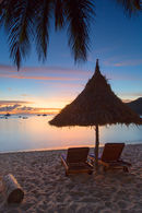 Waya Island at sunset, Yasawa Islands, Fiji