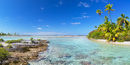Tropical island, Fakarava, French Polynesia