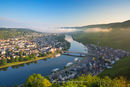 Bernkastel-Kues and Moselle River, Germany